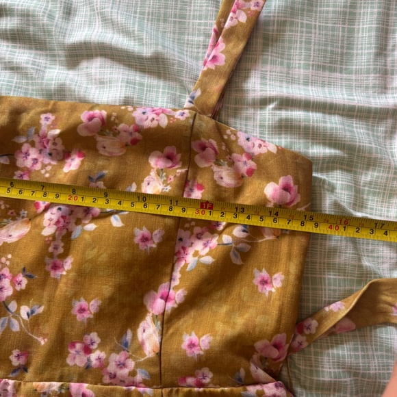 Lulus NWT Sunny Posture Floral Sleeveless Midi Dress - Picture 9 of 11